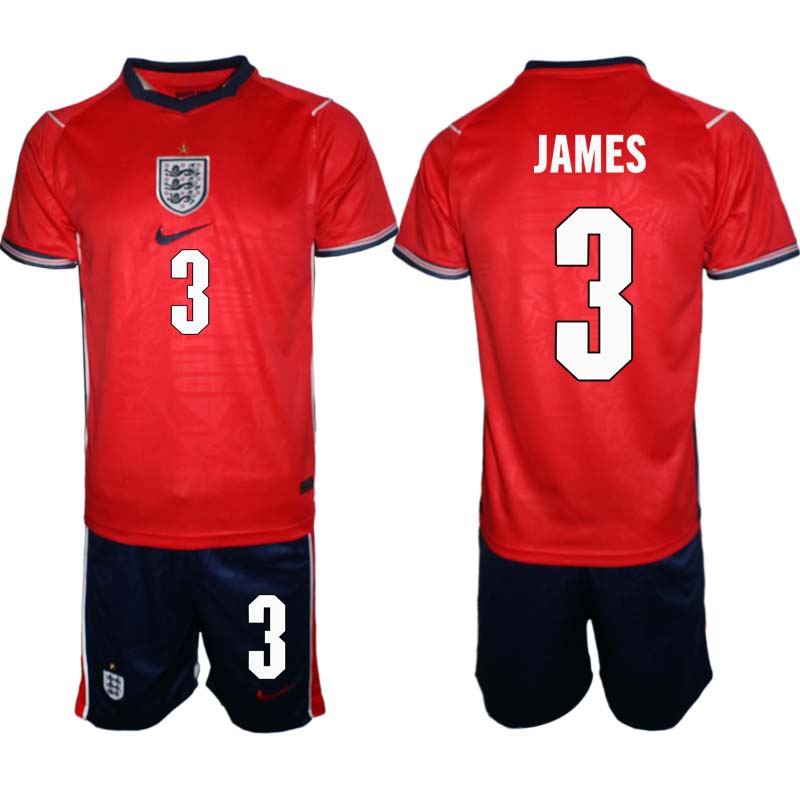 England Bortaställ VM 2026 Herr Reece James 3 Tröja och Shorts 1 England Bortaställ VM 2026 Herr Reece James 3 Tröja och Shorts