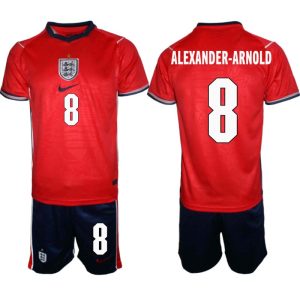 England Bortaställ VM 2026 Herr Trent Alexander-Arnold 8 Tröja och Shorts