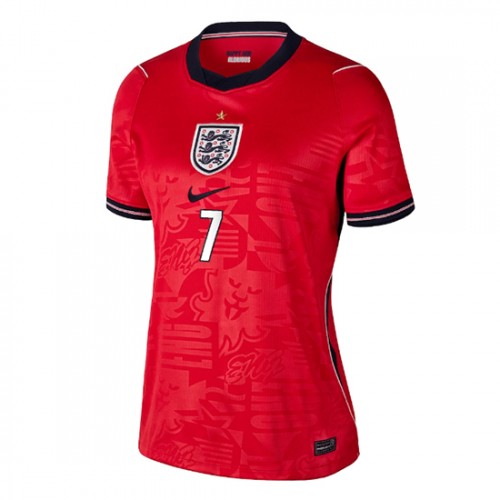 England Bortatröja VM 2026 Bukayo Saka 7 Dam Fotbollströja 2 England Bortatröja VM 2026 Bukayo Saka 7 Dam Fotbollströja