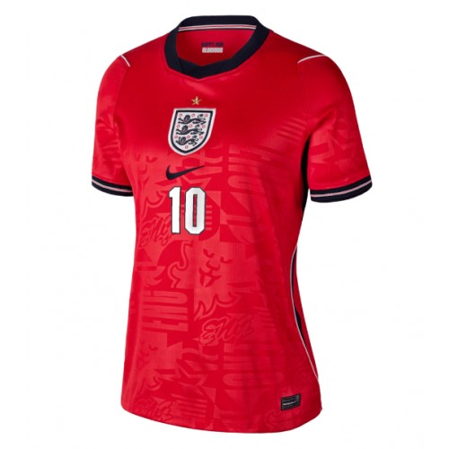 England Bortatröja VM 2026 Jude Bellingham 10 Dam Fotbollströja