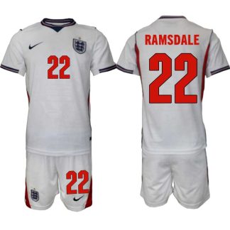 England Hemmaställ VM 2026 Herr Aaron Ramsdale 22 Tröja och Shorts