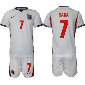 England Hemmaställ VM 2026 Herr Bukayo Saka 7 Tröja och Shorts