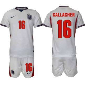 England Hemmaställ VM 2026 Herr Conor Gallagher 16 Tröja och Shorts