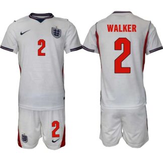 England Hemmaställ VM 2026 Herr Kyle Walker 2 Tröja och Shorts