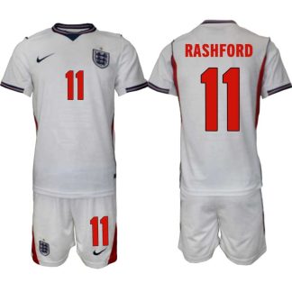 England Hemmaställ VM 2026 Herr Marcus Rashford 11 Tröja och Shorts