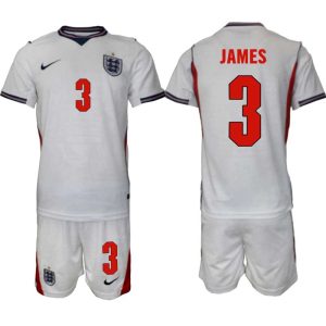 England Hemmaställ VM 2026 Herr Reece James 3 Tröja och Shorts