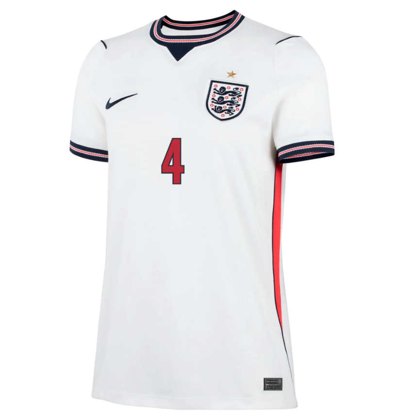 England Hemmatröja VM 2026 Declan Rice 4 Dam Fotbollströja