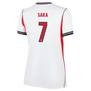 England Hemmatröja VM 2026 Bukayo Saka 7 Dam Fotbollströja
