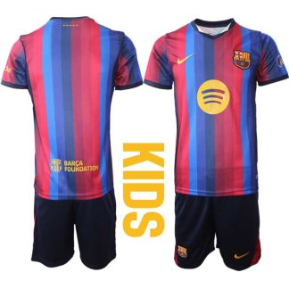 FC Barcelona Hemmaställ 2026/27 Barn Tröja och Shorts