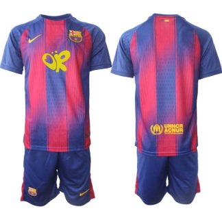 FC Barcelona x Olivia Rodrigo 2025/26 Hemmatröja Herr Set Fotbollströja + Shorts Limited Edition