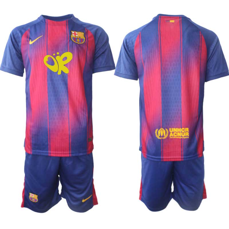 FC Barcelona x Olivia Rodrigo 2025/26 Hemmatröja Herr Set Fotbollströja + Shorts Limited Edition