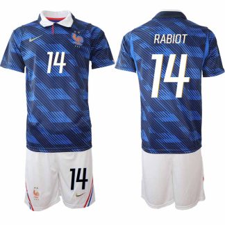 Frankrike Hemmaställ VM 2026 Herr Adrien Rabiot 14 Tröja och Shorts