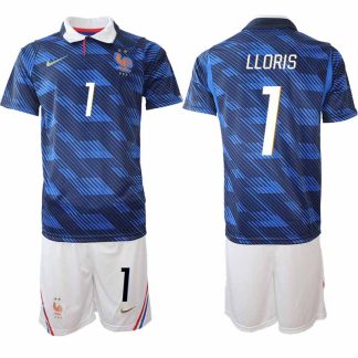 Frankrike Hemmaställ VM 2026 Herr Hugo Lloris 1 Tröja och Shorts