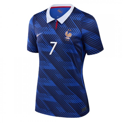 Frankrike Hemmatröja VM 2026 Ousmane Dembélé 7 Dam Fotbollströja 2 Frankrike Hemmatröja VM 2026 Ousmane Dembélé 7 Dam Fotbollströja