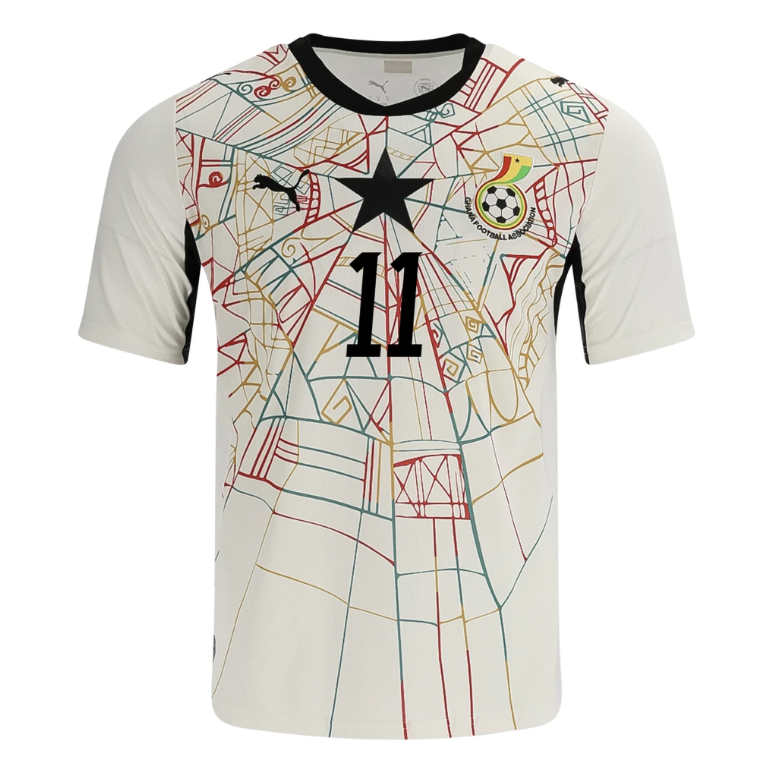 Ghana Hemmatröja VM 2026 Antoine Semenyo 11 Herr Fotbollströja