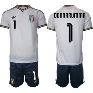 Italien Bortaställ VM 2026 Herr Gianluigi Donnarumma 1 Tröja och Shorts