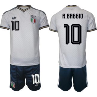 Italien Bortaställ VM 2026 Herr Roberto Baggio 10 Tröja och Shorts