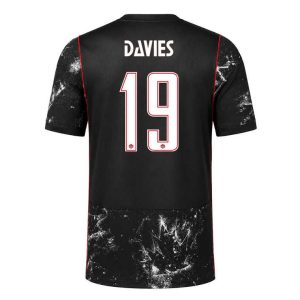 Kanada Bortatröja VM 2026 Alphonso Davies 19 Herr Fotbollströja