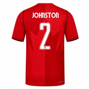 Kanada Hemmatröja VM 2026 Alistair Johnston 2 Herr Fotbollströja