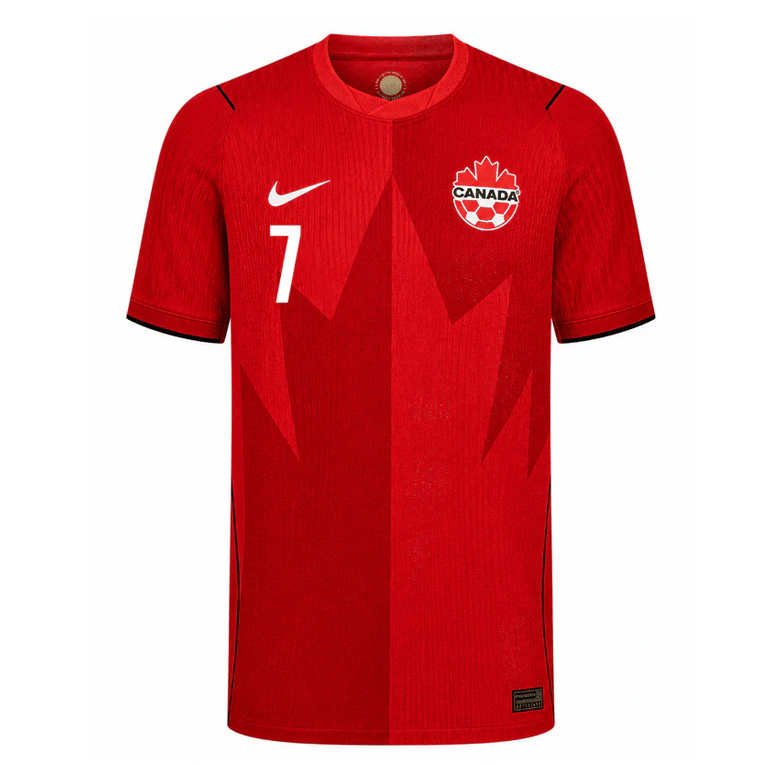 Kanada Hemmatröja VM 2026 Stephen Eustáquio 7 Herr Fotbollströja