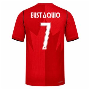 Kanada Hemmatröja VM 2026 Stephen Eustáquio 7 Herr Fotbollströja
