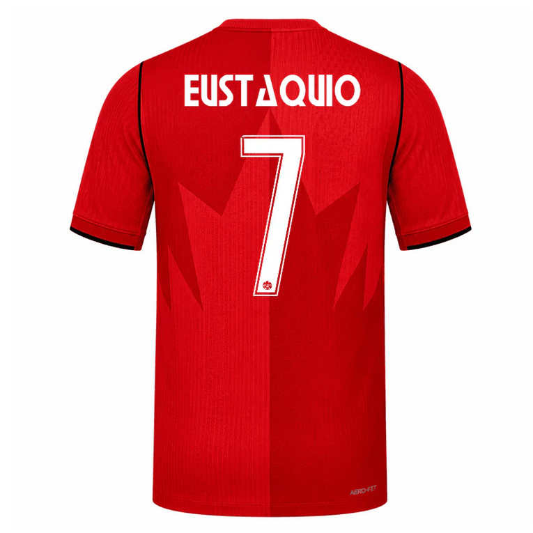 Kanada Hemmatröja VM 2026 Stephen Eustáquio 7 Herr Fotbollströja