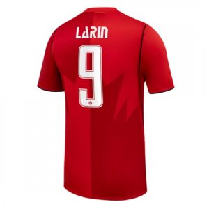 Kanada VM 2026 Hemmatröja Cyle Larin 9 Herr Fotbollströja