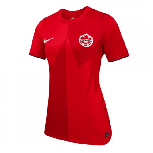Kanada VM 2026 Hemmatröja Dam Kortärmad Fotbollströja 1 Kanada VM 2026 Hemmatröja Dam Kortärmad Fotbollströja