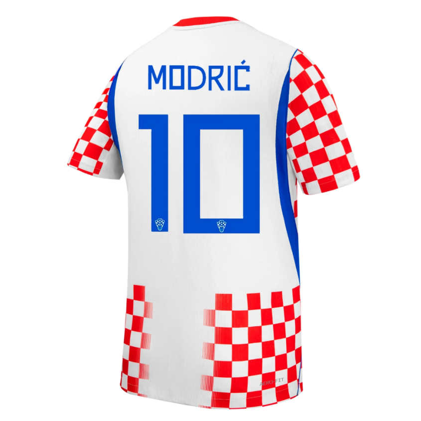 Kroatien Hemmatröja VM 2026 Luka Modrić 10 Herr Fotbollströja
