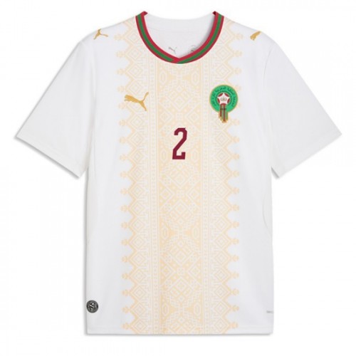 Marocko VM 2026 Achraf Hakimi #2 Bortatröja Herr Kortärmad Fotbollströja