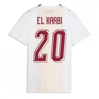 Marocko VM 2026 Ayoub El Kaabi #20 Bortatröja Dam Kortärmad Fotbollströja