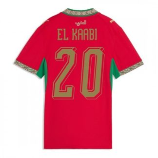 Marocko VM 2026 Ayoub El Kaabi #20 Hemmatröja Dam Kortärmad Fotbollströja