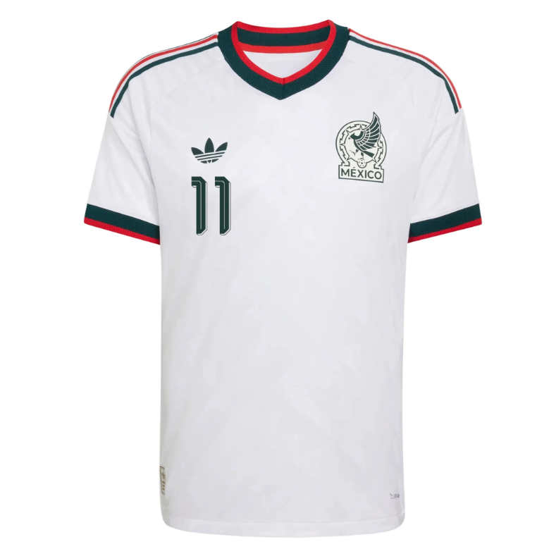 Mexiko Bortatröja VM 2026 Gilberto Mora 11 Herr Fotbollströja