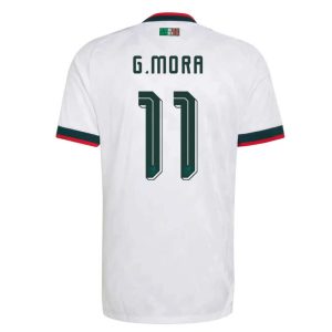 Mexiko Bortatröja VM 2026 Gilberto Mora 11 Herr Fotbollströja
