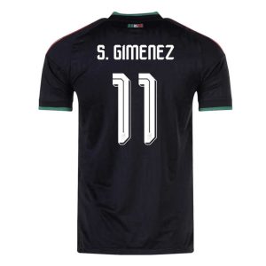 Mexiko Tredjetröja VM 2026 Santiago Giménez 11 Herr Fotbollströja
