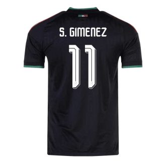 Mexiko Tredjetröja VM 2026 Santiago Giménez 11 Herr Fotbollströja