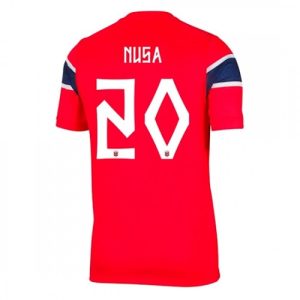Norge VM 2026 Antonio Nusa #20 Hemmatröja Herr Kortärmad Fotbollströja