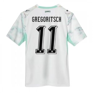 Österrike VM 2026 Bortatröja Michael Gregoritsch 11 Herr Fotbollströja