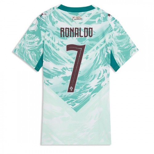Portugal Bortatröja VM 2026 Cristiano Ronaldo 7 Dam Fotbollströja 1 Portugal Bortatröja VM 2026 Cristiano Ronaldo 7 Dam Fotbollströja