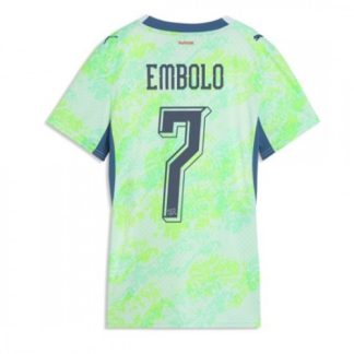 Schweiz VM 2026 Bortatröja Breel Embolo 7 Dam Fotbollströja