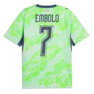 Schweiz VM 2026 Bortatröja Breel Embolo 7 Herr Fotbollströja