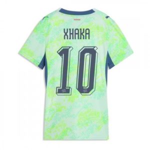 Schweiz VM 2026 Bortatröja Granit Xhaka 10 Dam Fotbollströja