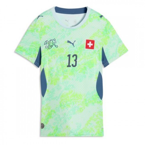 Schweiz VM 2026 Bortatröja Ricardo Rodriguez 13 Dam Fotbollströja