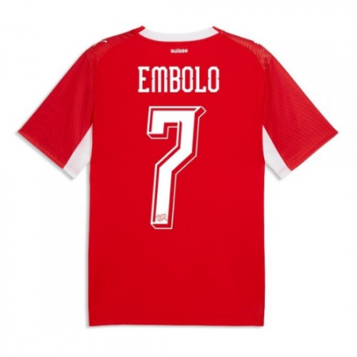 Schweiz VM 2026 Hemmatröja Breel Embolo 7 Herr Fotbollströja 1 Schweiz VM 2026 Hemmatröja Breel Embolo 7 Herr Fotbollströja