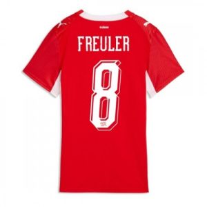Schweiz VM 2026 Hemmatröja Remo Freuler 8 Dam Fotbollströja