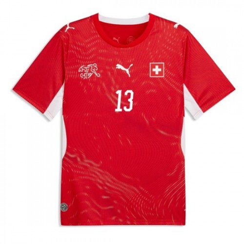 Schweiz VM 2026 Hemmatröja Ricardo Rodriguez 13 Herr Fotbollströja
