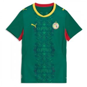 Senegal VM 2026 Bortatröja Dam Kortärmad Fotbollströja