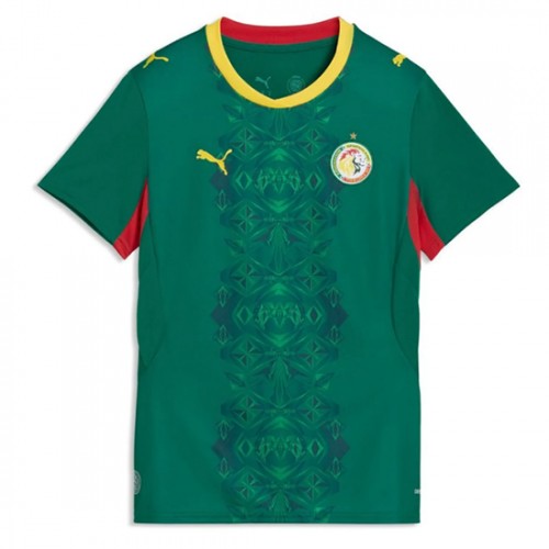 Senegal VM 2026 Bortatröja Dam Kortärmad Fotbollströja 1 Senegal VM 2026 Bortatröja Dam Kortärmad Fotbollströja