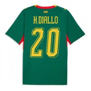 Senegal VM 2026 Bortatröja Habib Diallo 20 Herr Kortärmad Fotbollströja