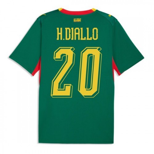 Senegal VM 2026 Bortatröja Habib Diallo 20 Herr Kortärmad Fotbollströja